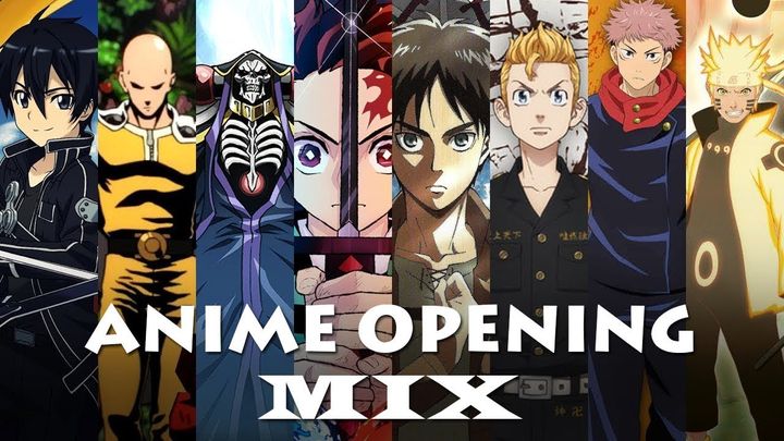 117 ANIME OPENINGS